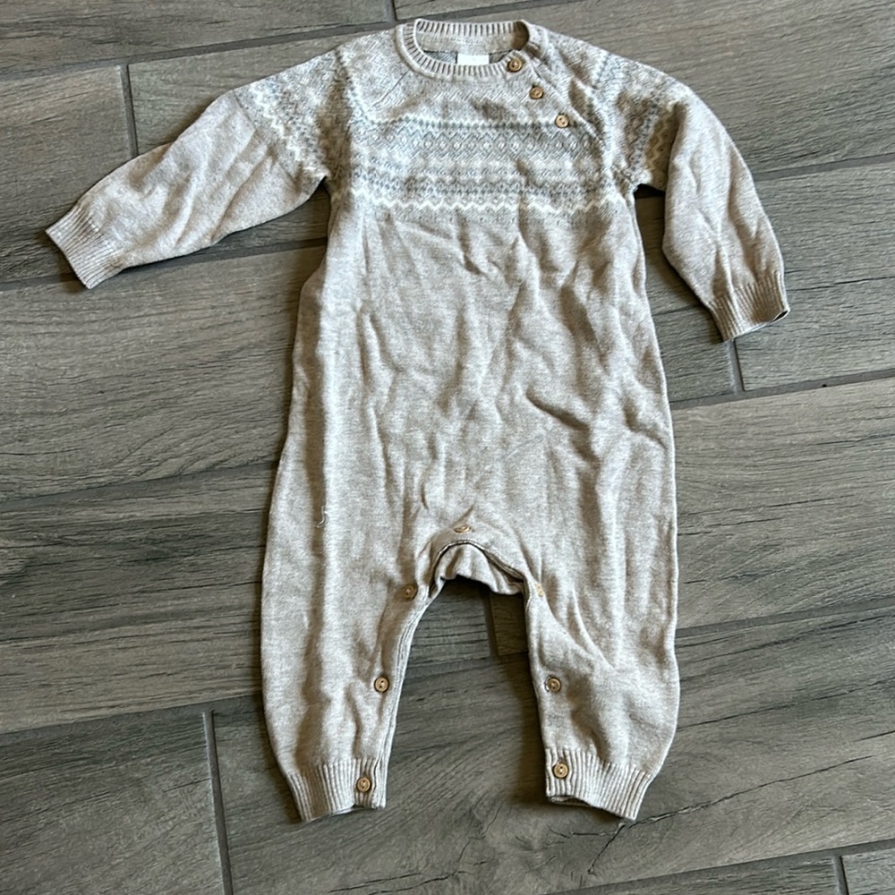 H&M knit onsie